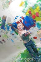 Малярные работы в Москве, фотография из галереи «Дети рисуют